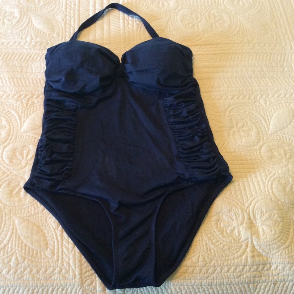 Black One piece Swimsuit